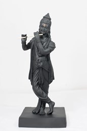 Picture of Shree Krushna Black Resin Statue | Size - 13 inch